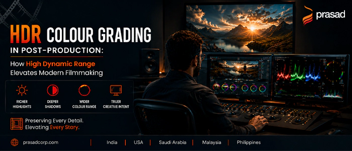 HDR color grading services